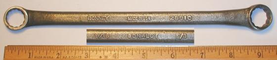 [Bonney 2891C Bonaloy 9/16x5/8 Box-End Wrench]