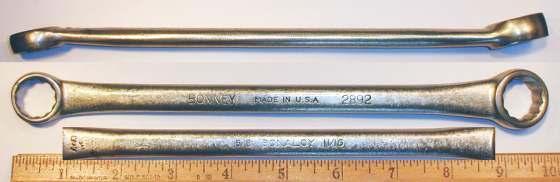 [Bonney 2892 Bonaloy 5/8x11/16 Box-End Wrench]