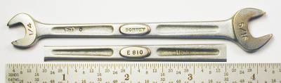 [Bonney E810 1/4x5/16 Streamlined Open-End Wrench]