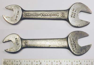 [Bonney 1723 CV 3/8x7/16 Open-End Wrench]