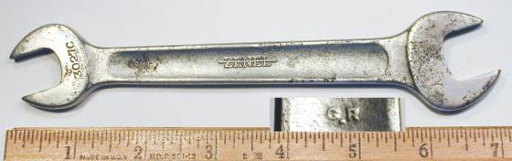 [Bonney 3027C Zenel 9/16x11/16 Open-End Wrench]