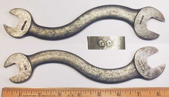 [Bonney 502G 12/32x11/16 S-Shaped Open-End Wrench]