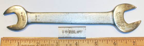 [Bonney 1027A Bonaloy 5/8x11/16 Open-End Wrench]