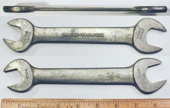 [Bonney 1731-A Early CV 3/4x7/8 Open-End Wrench]