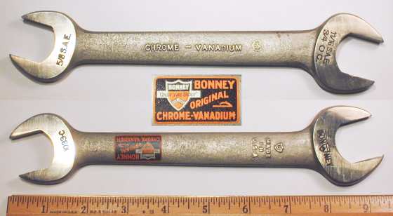 [Early Bonney 1033-C CV 15/16x1 Open-End Wrench]