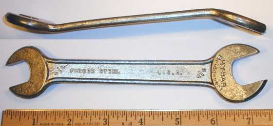 [Brigeport Hy-Bar 5/8x3/4 Angled Open-End Wrench]