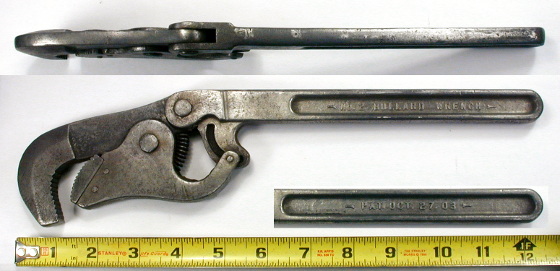 [Bullard No. 2 Self-Adjusting Pipe Wrench]