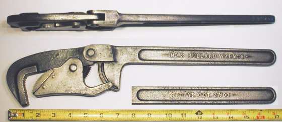 [Bullard No. 3 Self-Adjusting Pipe Wrench]