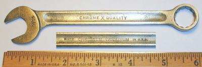 [ChromeXQuality 9/16 Combination Wrench]