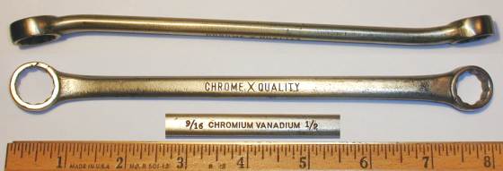 [ChromeXQuality 1/2x9/16 Box-End Wrench]