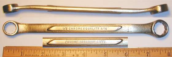 [ChromeXQuality 1/2x9/16 Box-End Wrench]