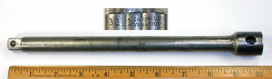 [Indestro Chromium Vanadium No. 3211 1/2-Drive 10 Inch Extension]