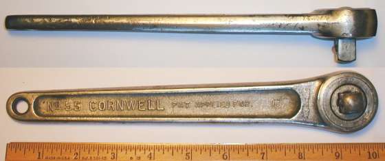 [Cornwell No. 55 1/2-Drive Gearless Ratchet]