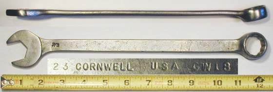 [Cornwell CW18 7/8 Combination Wrench]