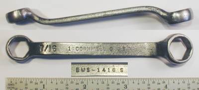 [Cornwell BWS1416S 7/16x1/2 6-Point Offset Box Wrench]