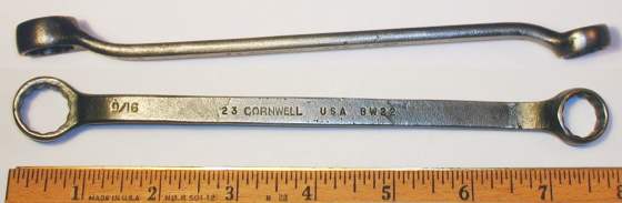[Cornwell BW22 1/2x9/16 Offset Box-End Wrench]