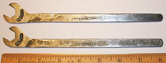 [Cornwell Early 1/2 Tappet Wrenches with SAE Marking]