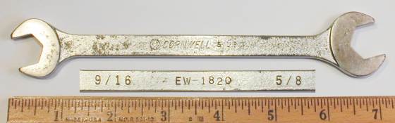 [Cornwell EW1820 9/16x5/8 Open-End Wrench]