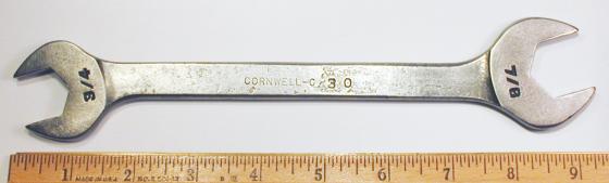 [Cornwell C 30 3/4x7/8 Open-End Wrench]