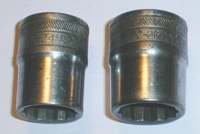 [Craftsman C-24 and C-26 1/2-Drive Double-Hex Sockets]