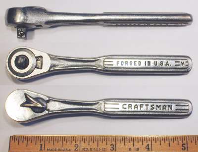 [Craftsman V 1/4-Drive Ratchet with V-Shaped Shifter]