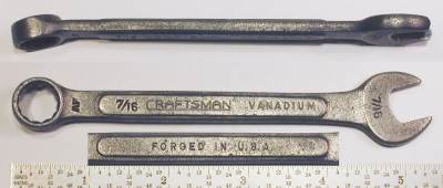 [Craftsman Vanadium AF 7/16 Combination Wrench]