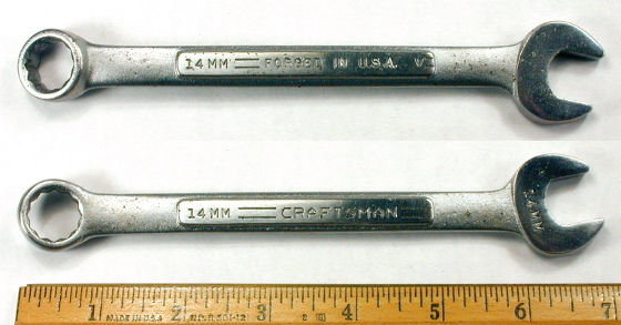 [Craftsman V 14mm Combination Wrench]