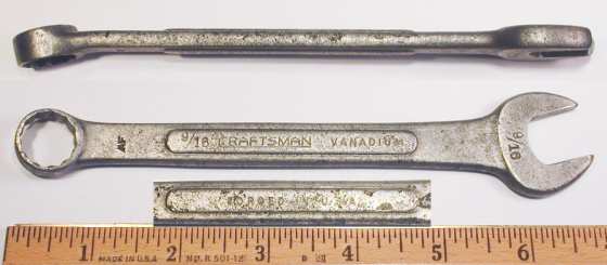 [Craftsman Vanadium AF 9/16 Combination Wrench]