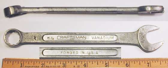 [Craftsman Vanadium AF 5/8 Combination Wrench]