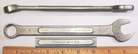 [Craftsman Vanadium AF 11/16 Combination Wrench]