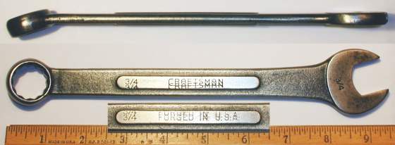 [Craftsman 3/4 Combination Wrench]