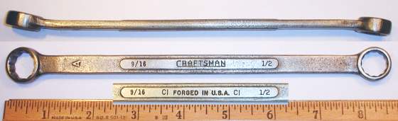[Craftsman 1/2x9/16 Box-End Wrench]