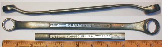 [Craftsman P-Circle 19/32x25/32 Offset Box Wrench]