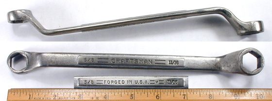 [Craftsman V 5/8x11/16 Offset Box-End Wrench]