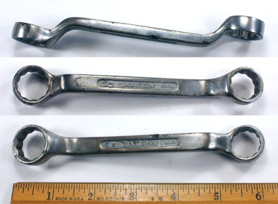 [Craftsman Vanadium 5/8x11/16 Short Offset Box Wrench]
