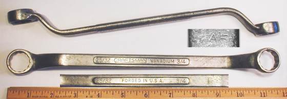 [Craftsman AF 3/4x25/32 Offset Box-End Wrench]