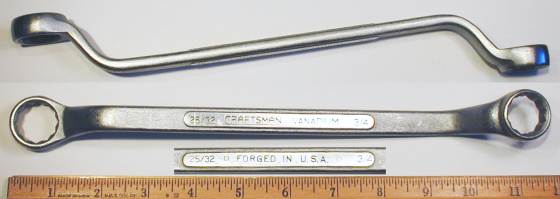 [Craftsman CI 3/4x25/32 Offset Box-End Wrench]