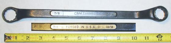 [Craftsman 13/16x7/8 Offset Box-End Wrench]