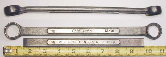 [Craftsman 13/16x7/8 Box-End Wrench]