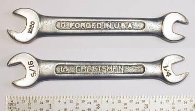 [Craftsman 1020 CI 1/4x5/16 Open-End Wrench]