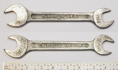 [Craftsman Vanadium 1723 3/8x7/16 Open-End Wrench]