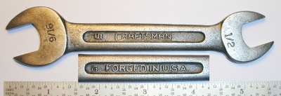 [Craftsman 1725B CI 1/2x9/16 Open-End Wrench]