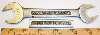 [Craftsman Vanadium 1027 CI 19/32x11/16 Open-End Wrench]