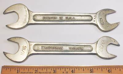 [Craftsman Vanadium 1027 19/32x11/16 Open-End Wrench]