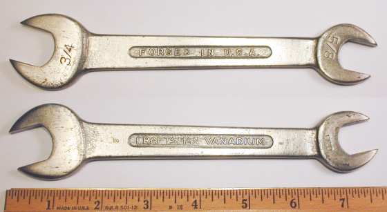 [Craftsman Vanadium 1729 5/8x3/4 Open-End Wrench]