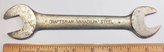 [Craftsman Vanadium Steel C-1731 3/4x13/16 Open-End Wrench]