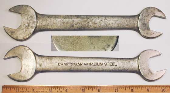 [Craftsman Vanadium Steel 1033C 15/16x1 Open-End Wrench]