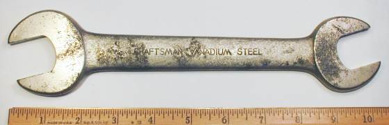 [Craftsman Vanadium Steel C-1033C 15/16x1 Open-End Wrench]