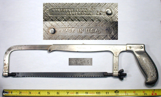 [Crescent No. 1046 Adjustable Hacksaw]