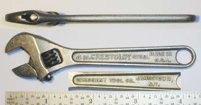 [Crestoloy 4 Inch Adjustable Wrench]